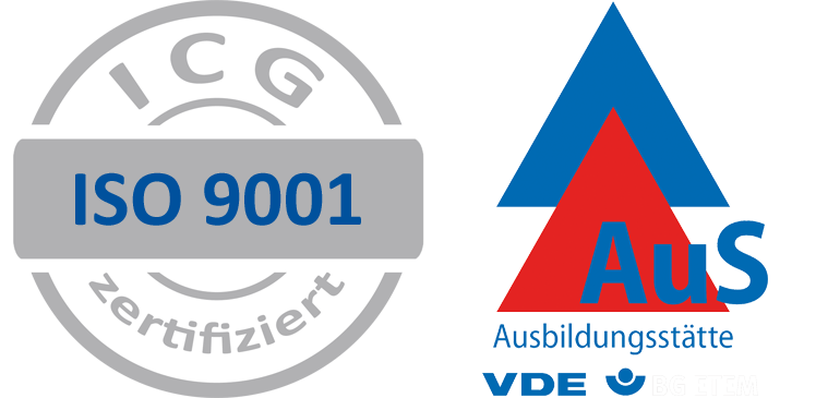 Zertifikate ISO 9001 und AuS