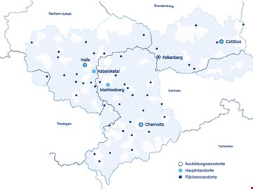 Ausbildungsstandorte Ausbildungsstandorte